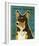 Pembroke Welsh Corgi (Tri-Color)-John Golden-Framed Giclee Print