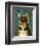 Pembroke Welsh Corgi (Tri-Color)-John W^ Golden-Framed Art Print