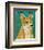 Pembroke Welsh Corgi-John W^ Golden-Framed Art Print