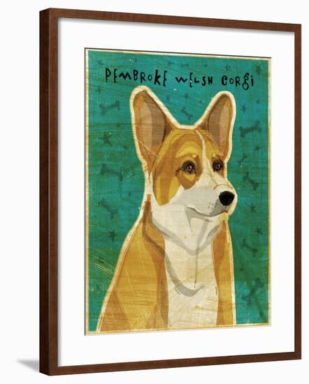 Pembroke Welsh Corgi-John W Golden-Framed Giclee Print