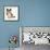 Pembrokeshire Welsh Corgi Undocked Dog, 9 Months Old, Sitting-Jane Burton-Framed Photographic Print displayed on a wall