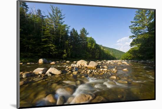 Pemigewasset River in New Hampshire's White Mountains-Jerry & Marcy Monkman-Mounted Photographic Print