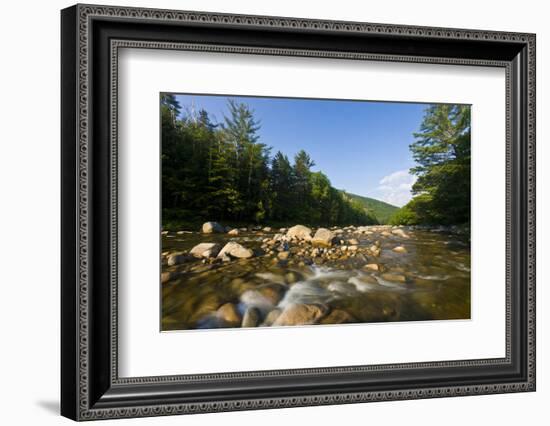 Pemigewasset River in New Hampshire's White Mountains-Jerry & Marcy Monkman-Framed Photographic Print