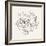 Pen and Ink Florals IV-Danhui Nai-Framed Art Print