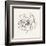 Pen and Ink Florals IV-Danhui Nai-Framed Art Print