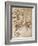 Pen and Ink Sketches, 1913-Leonardo da Vinci-Framed Giclee Print