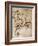 Pen and Ink Sketches, 1913-Leonardo da Vinci-Framed Giclee Print