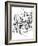 Pen and Ink Study, C19th Century-Max Liebermann-Framed Giclee Print