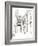 Pen & Ink Travel Studies III-Ethan Harper-Framed Art Print