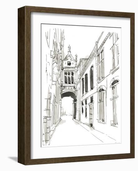 Pen & Ink Travel Studies III-Ethan Harper-Framed Art Print