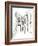 Pen & Ink Travel Studies III-Ethan Harper-Framed Art Print