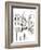 Pen & Ink Travel Studies IV-Ethan Harper-Framed Art Print