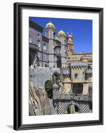 Pena National Palace, Sintra, UNESCO World Heritage Site, Portugal, Europe-Amanda Hall-Framed Photographic Print