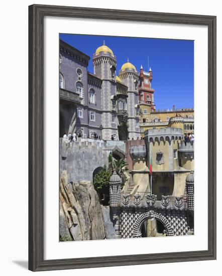 Pena National Palace, Sintra, UNESCO World Heritage Site, Portugal, Europe-Amanda Hall-Framed Photographic Print