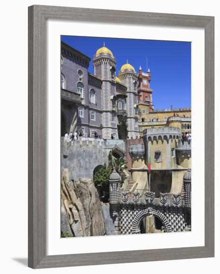 Pena National Palace, Sintra, UNESCO World Heritage Site, Portugal, Europe-Amanda Hall-Framed Photographic Print