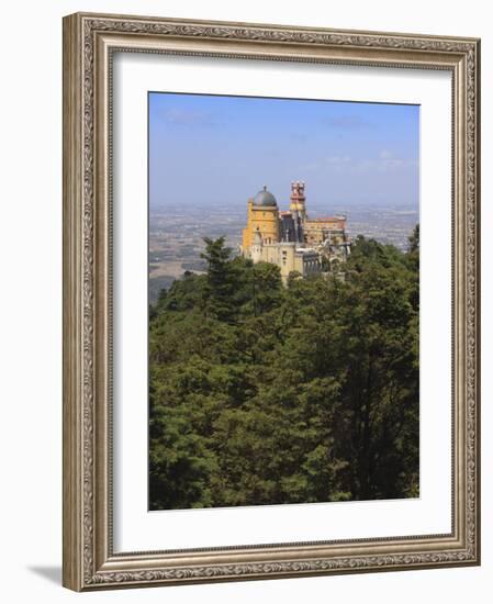 Pena National Palace, UNESCO World Heritage Site, Sintra, Portugal, Europe-Amanda Hall-Framed Photographic Print