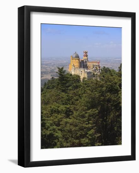 Pena National Palace, UNESCO World Heritage Site, Sintra, Portugal, Europe-Amanda Hall-Framed Photographic Print