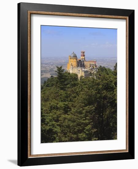 Pena National Palace, UNESCO World Heritage Site, Sintra, Portugal, Europe-Amanda Hall-Framed Photographic Print