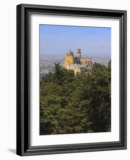 Pena National Palace, UNESCO World Heritage Site, Sintra, Portugal, Europe-Amanda Hall-Framed Photographic Print