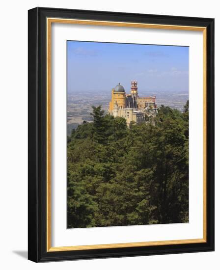 Pena National Palace, UNESCO World Heritage Site, Sintra, Portugal, Europe-Amanda Hall-Framed Photographic Print