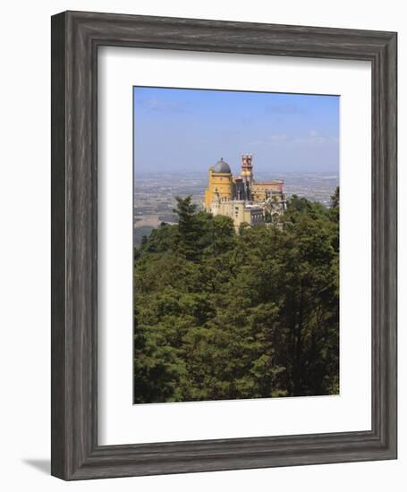 Pena National Palace, UNESCO World Heritage Site, Sintra, Portugal, Europe-Amanda Hall-Framed Photographic Print