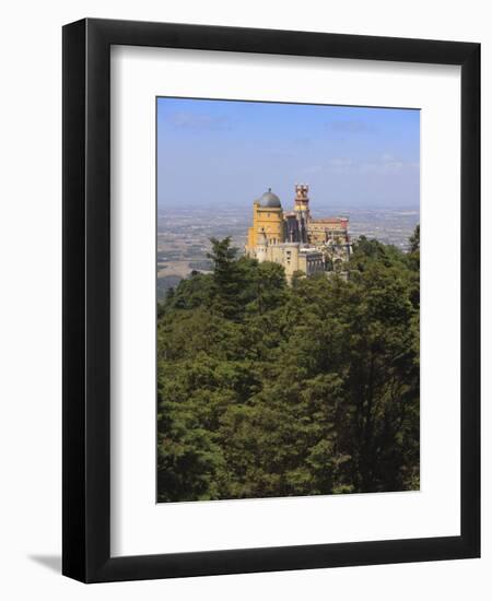 Pena National Palace, UNESCO World Heritage Site, Sintra, Portugal, Europe-Amanda Hall-Framed Photographic Print