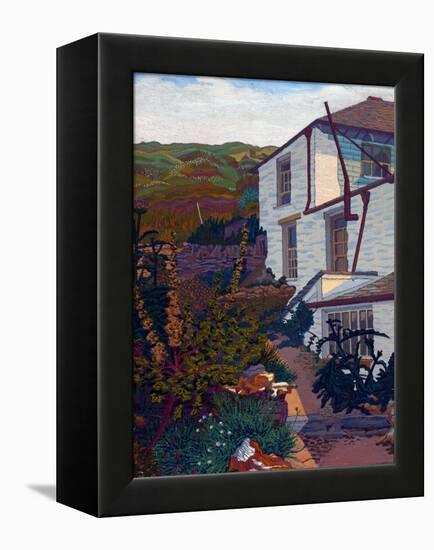 Penally Cottage, Boscastle, 1916 (Oil on Canvas)-Charles Ginner-Framed Premier Image Canvas