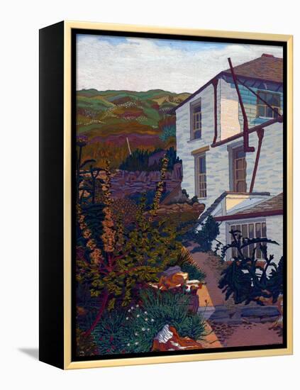 Penally Cottage, Boscastle, 1916 (Oil on Canvas)-Charles Ginner-Framed Premier Image Canvas