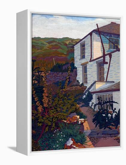 Penally Cottage, Boscastle, 1916 (Oil on Canvas)-Charles Ginner-Framed Premier Image Canvas
