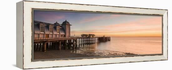 Penarth Pier, Near Cardiff, Vale of Glamorgan, Wales, United Kingdom, Europe-Billy Stock-Framed Premier Image Canvas