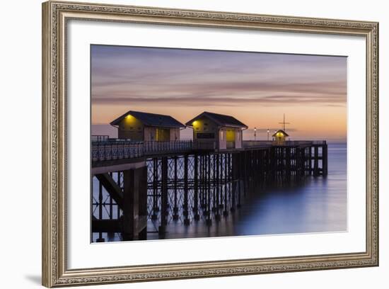 Penarth Pier, Near Cardiff, Vale of Glamorgan, Wales, United Kingdom, Europe-Billy Stock-Framed Photographic Print