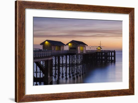 Penarth Pier, Near Cardiff, Vale of Glamorgan, Wales, United Kingdom, Europe-Billy Stock-Framed Photographic Print