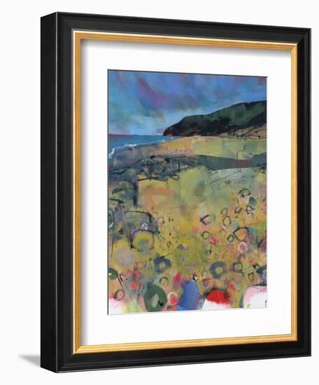 Penbryn Beach-Paul Bailey-Framed Art Print