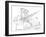 Pencil Cityscape Study I-Ethan Harper-Framed Art Print