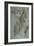 Pencil Drawing by Auguste Rodin, c1860-1906, (1906-7)-Auguste Rodin-Framed Giclee Print