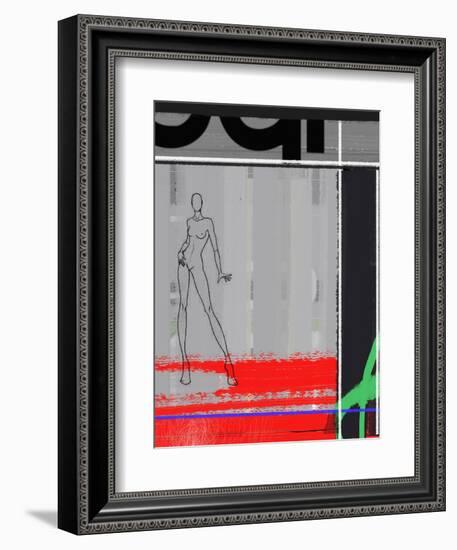 Pencil Fashion-NaxArt-Framed Art Print