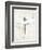 Pencil Floral I Gold-Avery Tillmon-Framed Art Print