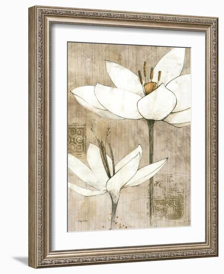 Pencil Floral I-Avery Tillmon-Framed Art Print