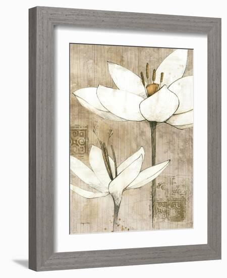Pencil Floral I-Avery Tillmon-Framed Art Print