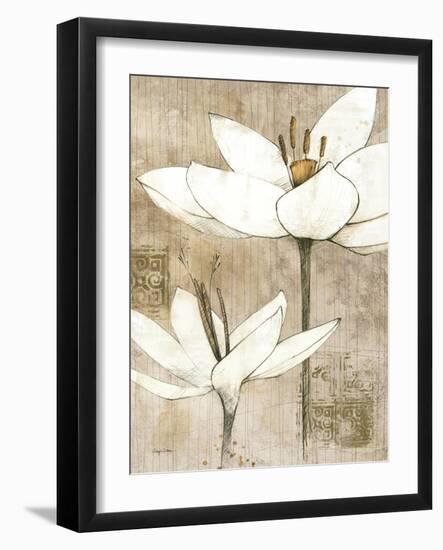 Pencil Floral I-Avery Tillmon-Framed Art Print