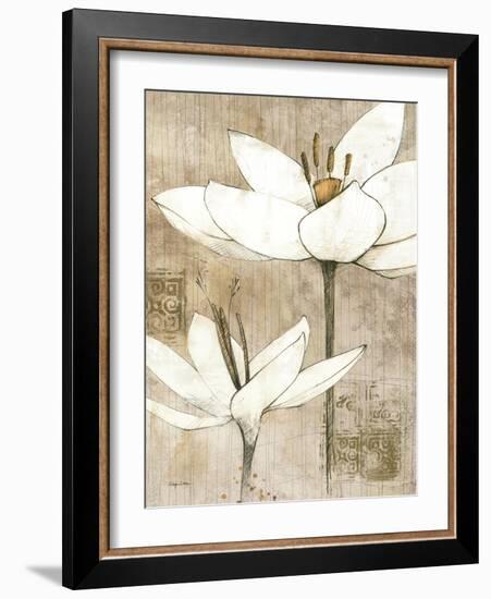 Pencil Floral I-Avery Tillmon-Framed Art Print