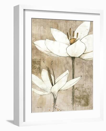 Pencil Floral I-Avery Tillmon-Framed Art Print