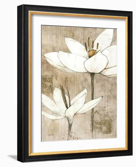 Pencil Floral I-Avery Tillmon-Framed Art Print