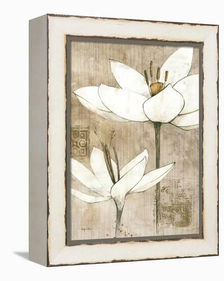 Pencil Floral I-Avery Tillmon-Framed Stretched Canvas