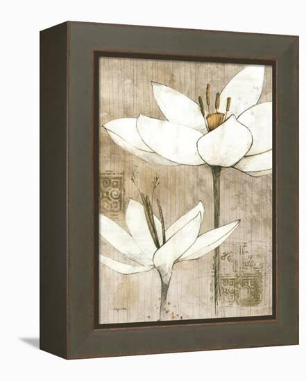 Pencil Floral I-Avery Tillmon-Framed Stretched Canvas