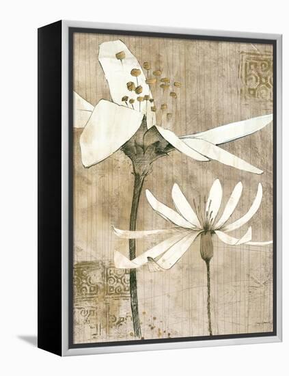 Pencil Floral II-Avery Tillmon-Framed Stretched Canvas