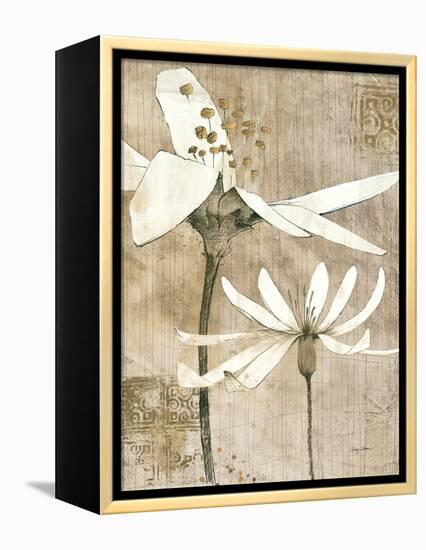 Pencil Floral II-Avery Tillmon-Framed Stretched Canvas