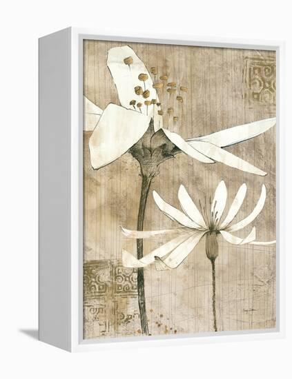 Pencil Floral II-Avery Tillmon-Framed Stretched Canvas