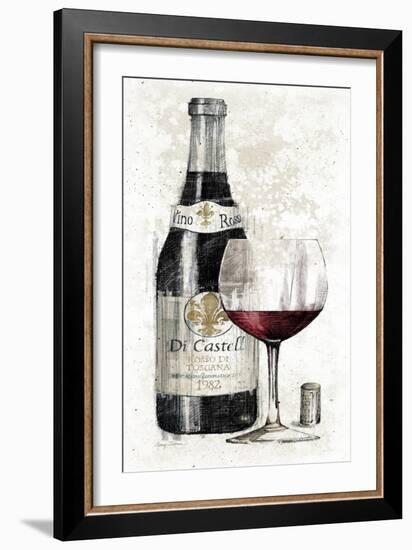 Pencil Wine I-Avery Tillmon-Framed Art Print