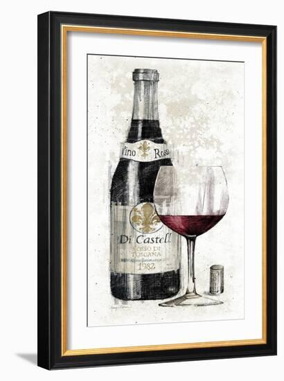 Pencil Wine I-Avery Tillmon-Framed Art Print